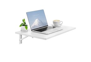 Wandklapbureau 60x40cm - Ruimtebesparend & Neerklapbaar | 52% Korting