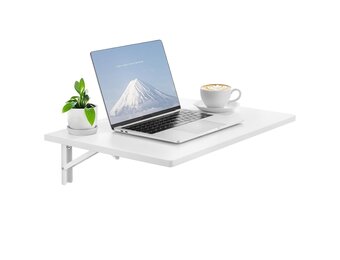Wandklapbureau 60x40cm - Ruimtebesparend & Neerklapbaar | 52% Korting