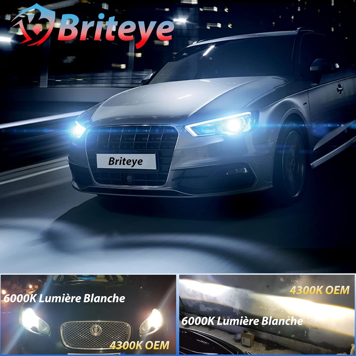 Briteye Xenon Koplampen D2S 6000K - 58% Korting