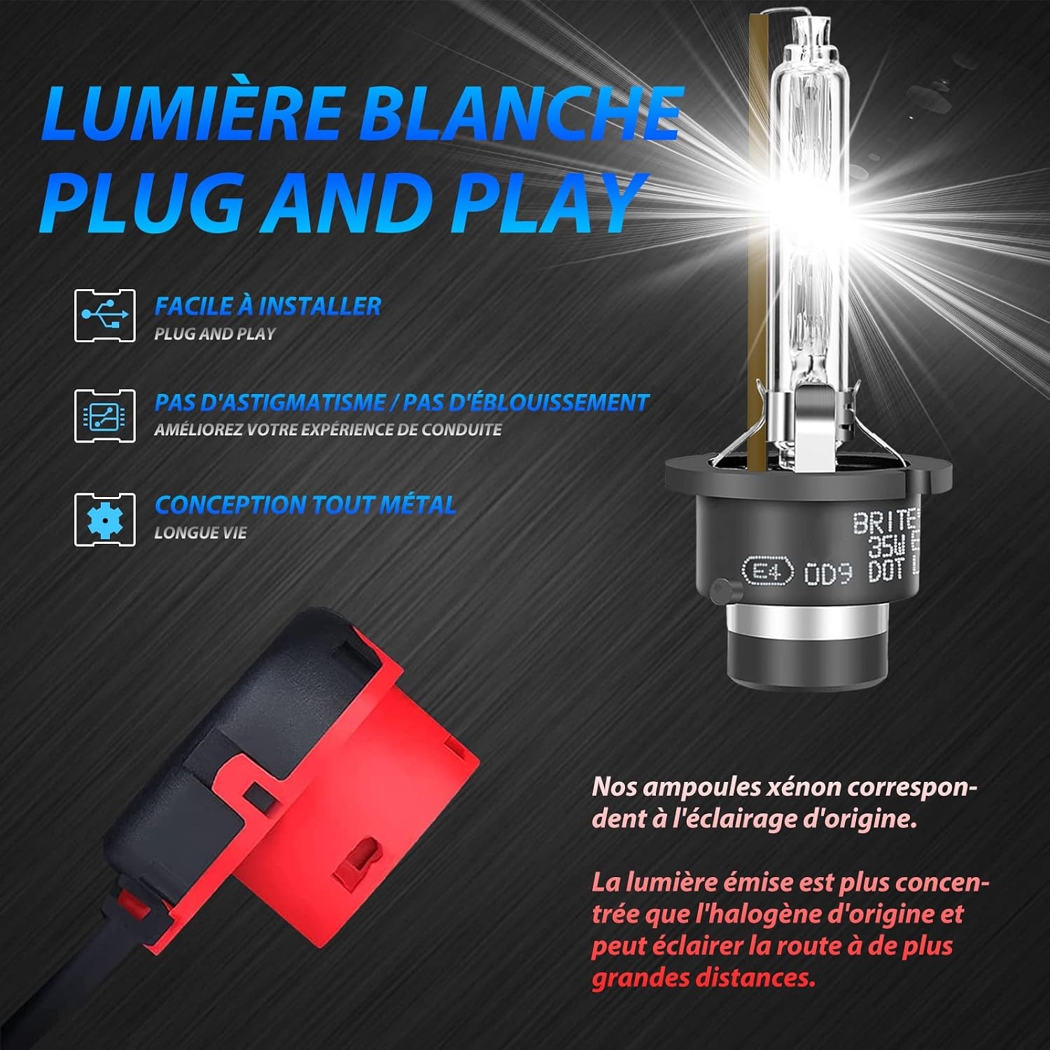 Briteye Xenon Koplampen D2S 6000K - 58% Korting