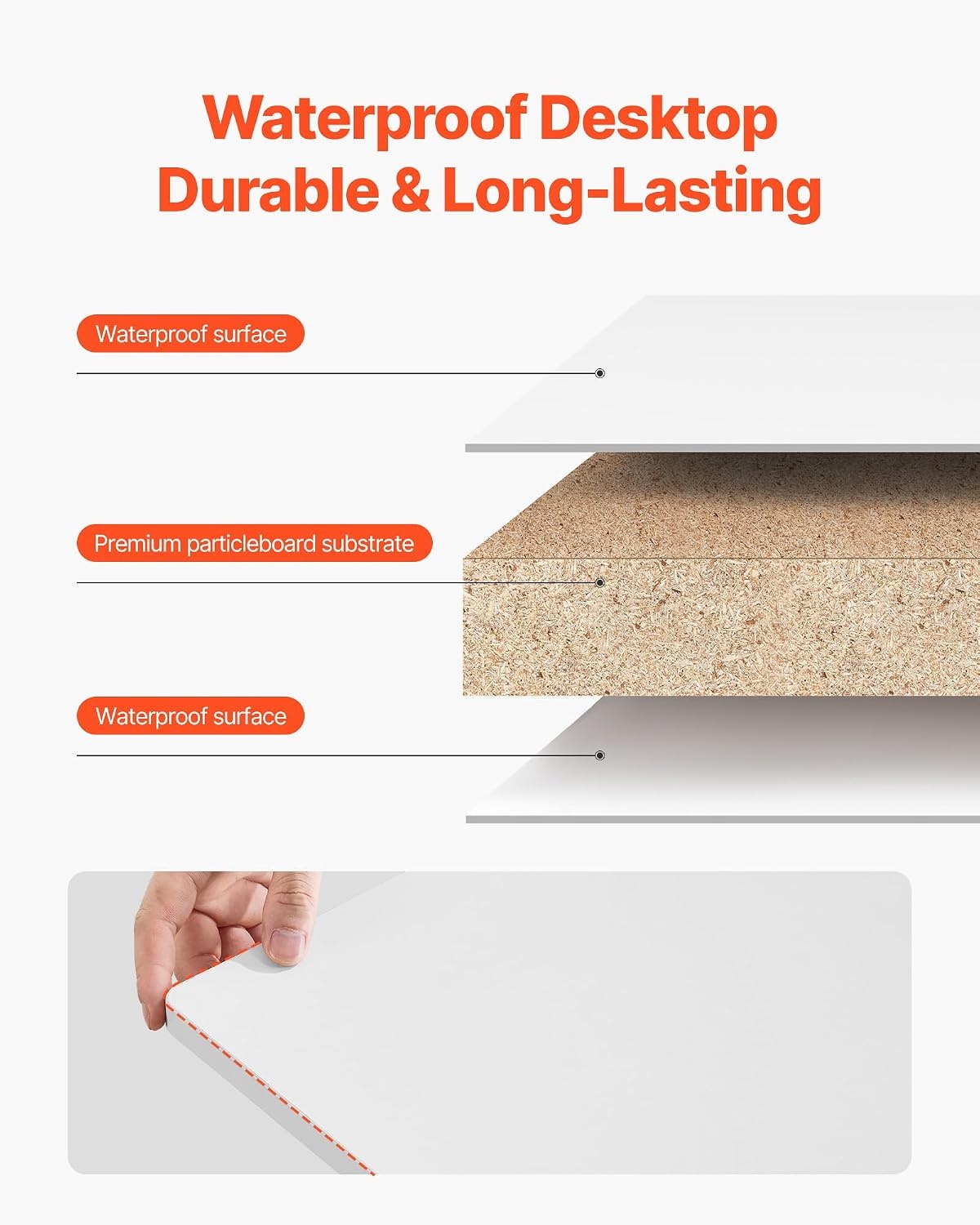 Wandklapbureau 60x40cm - Ruimtebesparend & Neerklapbaar | 52% Korting