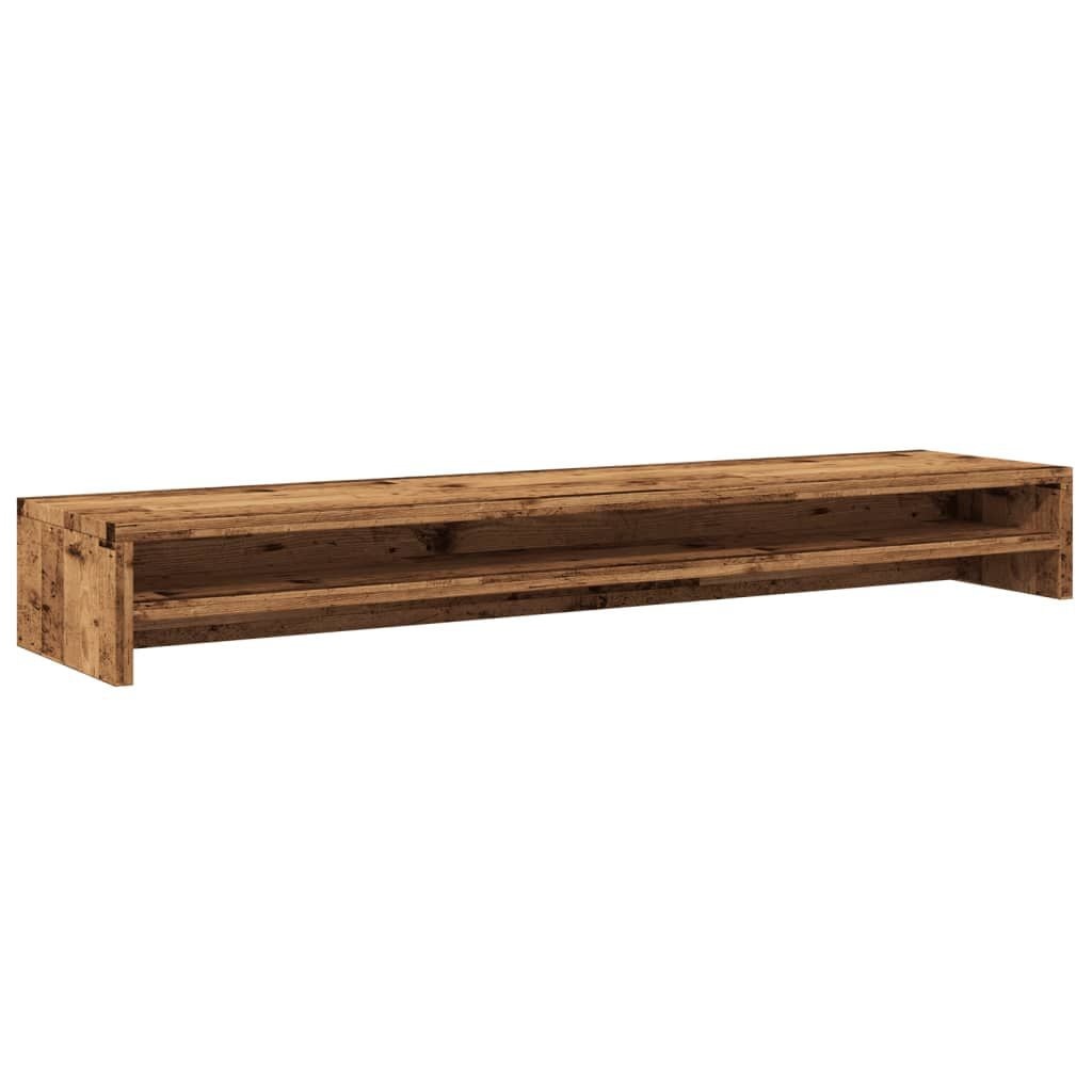 VidaXL Monitorstandaard Oud Houtkleurig - 33% Korting