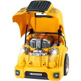 Kinderspeelgoed Vrachtwagenmotor Reparatie Set 60 Delig - Geel