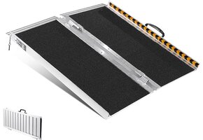 Opvouwbare Rolstoelhelling 61cm Aluminium - 34% Korting!