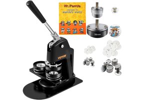 Knopmakermachine 25mm met 500+ onderdelen - 54% korting!