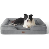 Orthopedisch Hondenbed Grijs (L) 89x63x17cm - 58% Korting