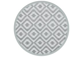 VidaXL Buitenkleed ARAKIL Ø 200 cm - Grijs (34% korting)