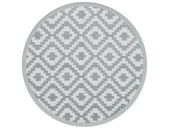 VidaXL Buitenkleed ARAKIL Ø 200 cm - Grijs (34% korting)