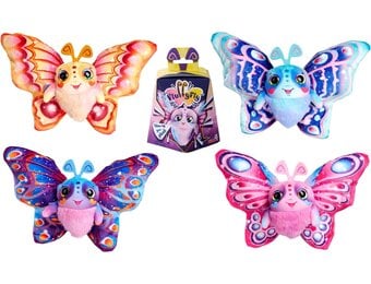 Opblaasbare Pluche Vlinder 30cm met Confetti Verrassing - 26% Korting!
