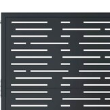 vidaXL Poort Staal Antraciet 105x180cm - 35% Korting