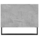 Betongrijze Salontafel van Bewerkt Hout (90x50x40 cm) - 71% Korting!