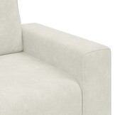 VidaXL Sofastoel Crème 60 cm Fluweel - 35% Korting