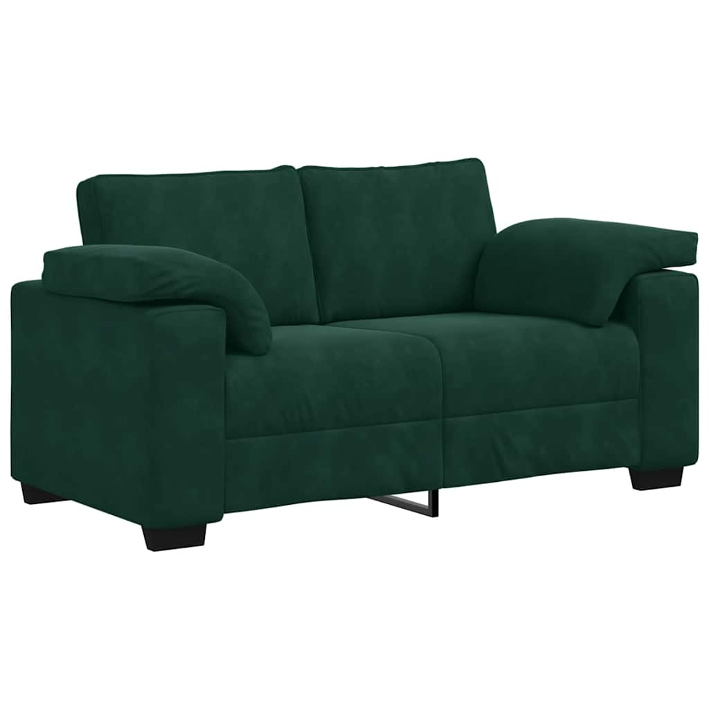VidaXL Loveseat Sofa Donkergroen 120 cm - 35% Korting