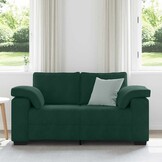VidaXL Loveseat Sofa Donkergroen 120 cm - 35% Korting