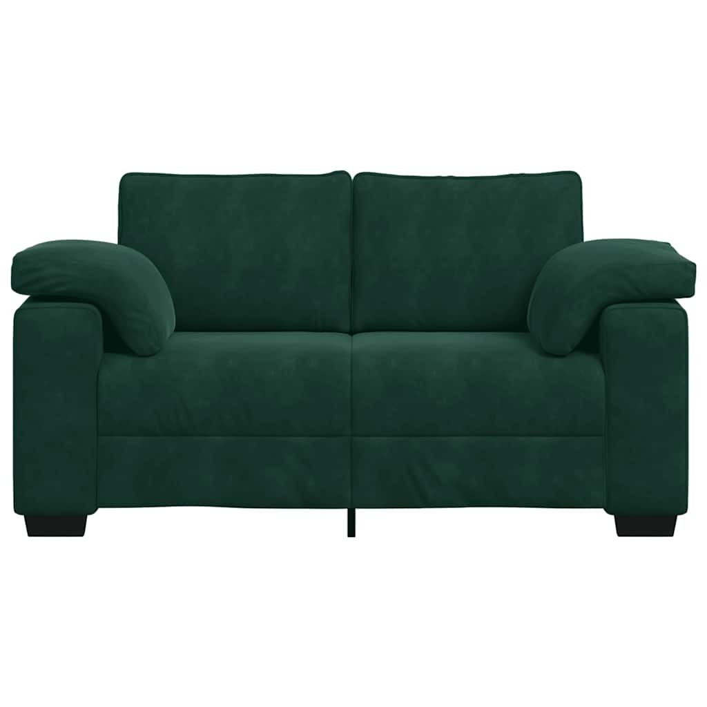 VidaXL Loveseat Sofa Donkergroen 120 cm - 35% Korting
