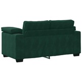 VidaXL Loveseat Sofa Donkergroen 120 cm - 35% Korting