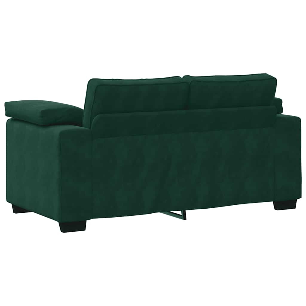 VidaXL Loveseat Sofa Donkergroen 120 cm - 35% Korting