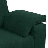VidaXL Loveseat Sofa Donkergroen 120 cm - 35% Korting
