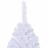 Half Kunstkerstboom Wit 180 cm - 33% Korting