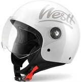 Mat Zwarte Jethelm Motor/Scooter met Vizier - 29% Korting