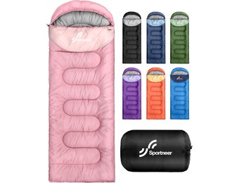 3-Seizoenen Slaapzak Roze/Lichtroze 220x80cm - Nu 33% Korting!