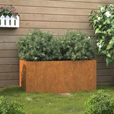 vidaXL Cortenstaal Plantenbak 62x30x29 cm - 58% Korting!