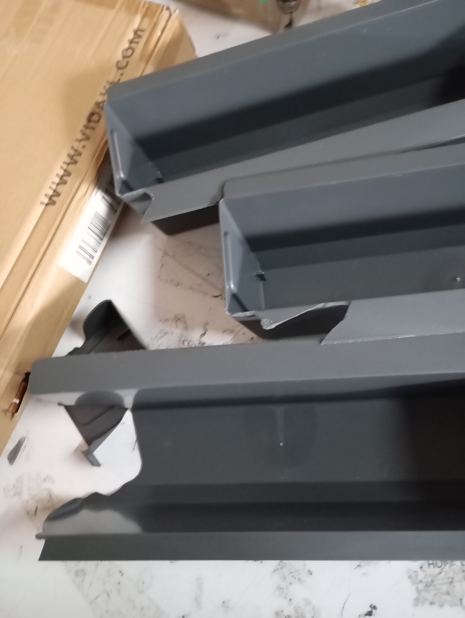 12x VidaXL Bloembakken voor Europallets - Grijs (56% Korting)