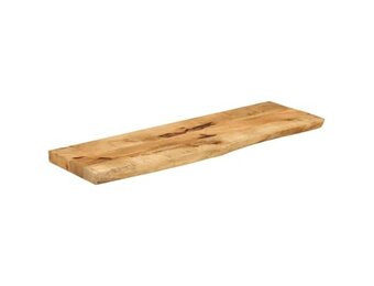 Tafelblad Natuurlijke Rand 120x30cm - Massief Mangohout (34% Korting)