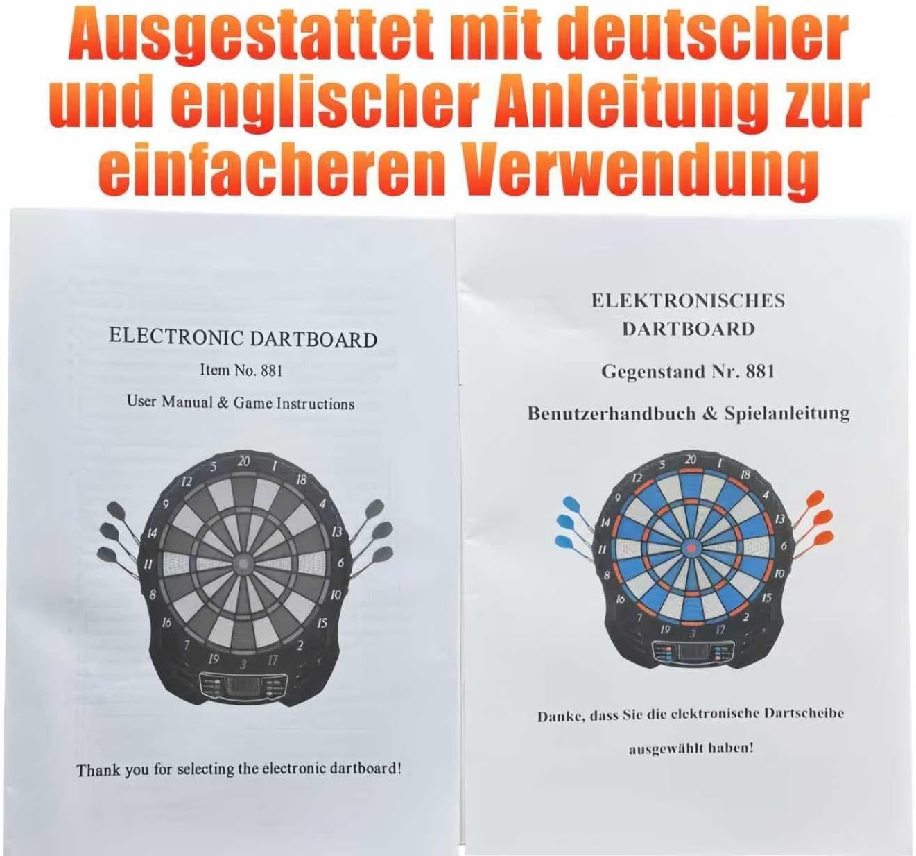 Elektronisch Dartbord - 1-8 Spelers, 25 Games & 70% Korting