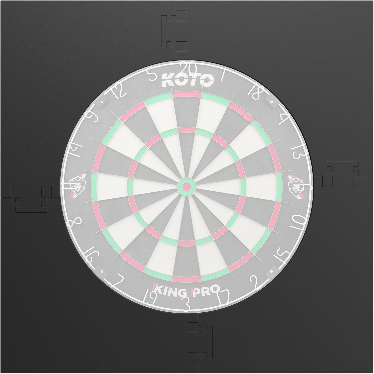 Vierkant Zwart Dartbord Surround - 33% Korting!