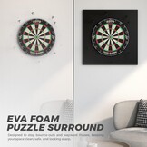 Vierkant Zwart Dartbord Surround - 33% Korting!