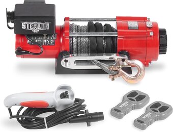Elektrische Lier 2041 kg | 12V | Synthetisch Touw | Off-road