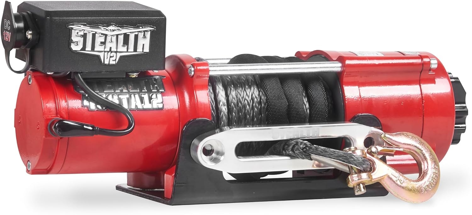 Elektrische Lier 2041 kg | 12V | Synthetisch Touw | Off-road