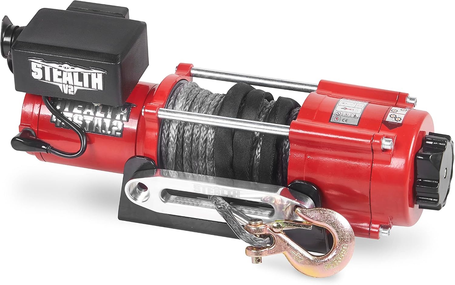 Elektrische Lier 2041 kg | 12V | Synthetisch Touw | Off-road