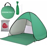 Pop-up Strandtent XXL Bruin | 3-5 pers. | 34% Korting