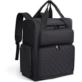 Nagellak Rugzak Organizer Zwart (84 Flesjes) & UV-lamp | Manicure Opbergtas