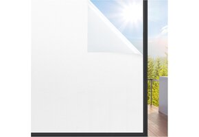 Raamfolie Wit Mat - 44,5x200 cm - Statisch Hechtend - 65% Korting