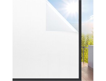 Raamfolie Mat Wit 44,5x200cm - 42% Korting!