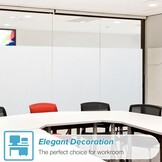 Mat Witte Raamfolie 44,5x200 cm - Privacy & UV Bescherming