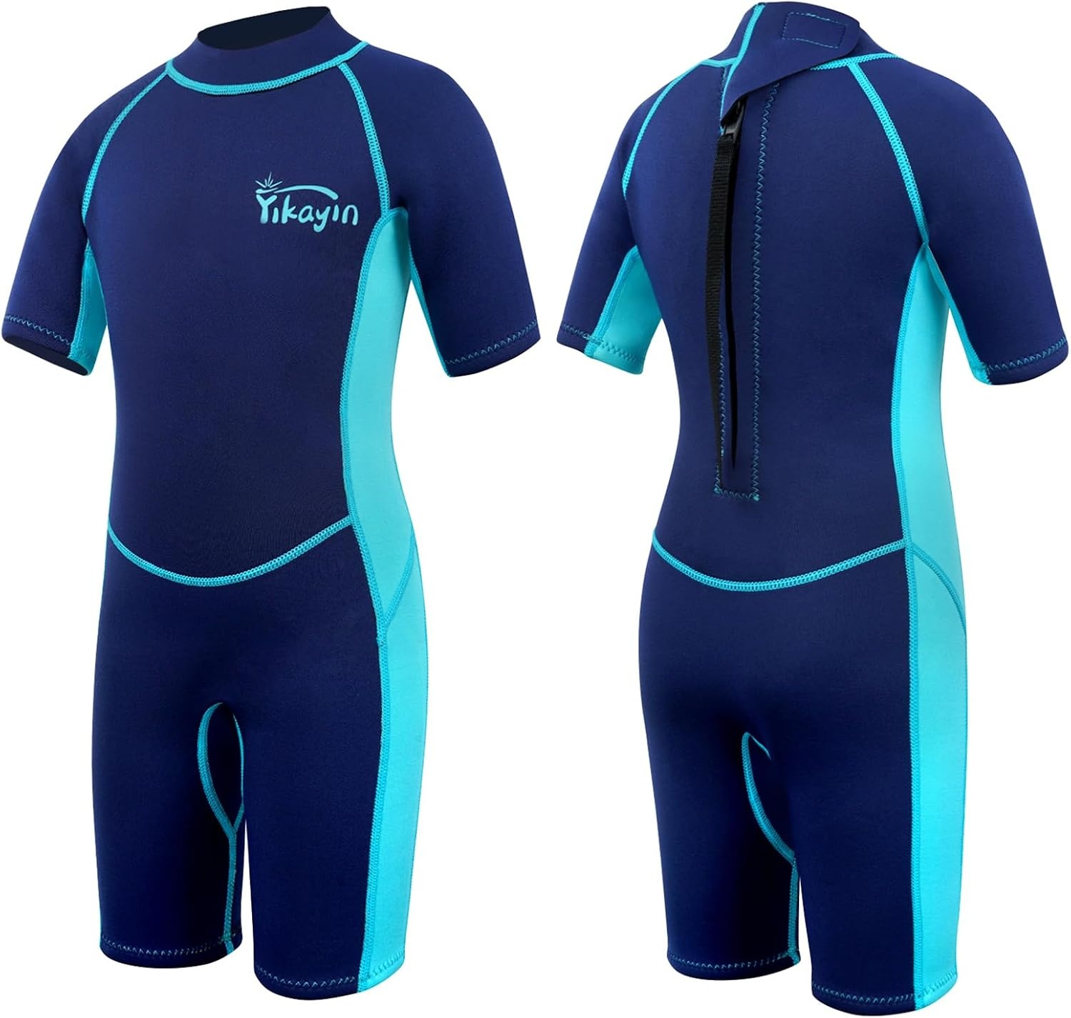 Kinder Shorty Wetsuit 2.5mm Neopreen Rood Maat M - 56% Korting