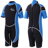 Kinder Shorty Wetsuit 2.5mm Neopreen Rood Maat M - 56% Korting