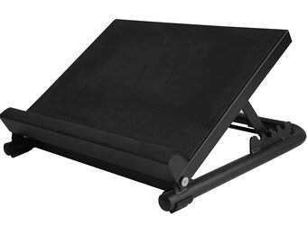 Verstelbare Kuitrekker Squat Wedge - Zwart - 350 kg - 4 Hoeken