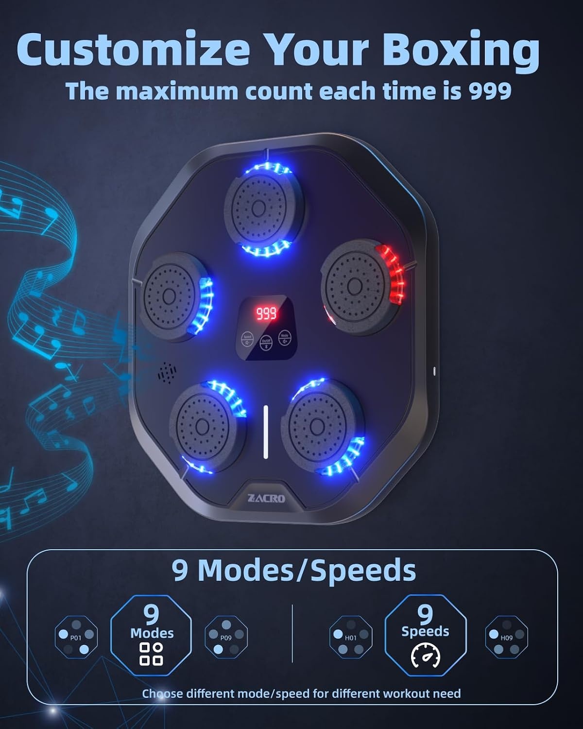 Interactieve Boksmachine met Bluetooth - 53% Korting!