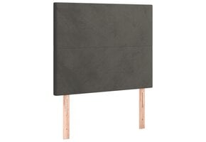2x Hoofdbord Fluweel Donkergrijs - 78% Korting!
