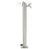 RVS Tuinwaterkolom Rond 95cm met Kraan - 29% Korting