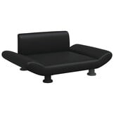 VidaXL Hondenmand Kunstleer Zwart - 70x45x28 cm - 34% Korting