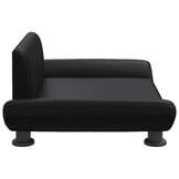 VidaXL Hondenmand Kunstleer Zwart - 70x45x28 cm - 34% Korting