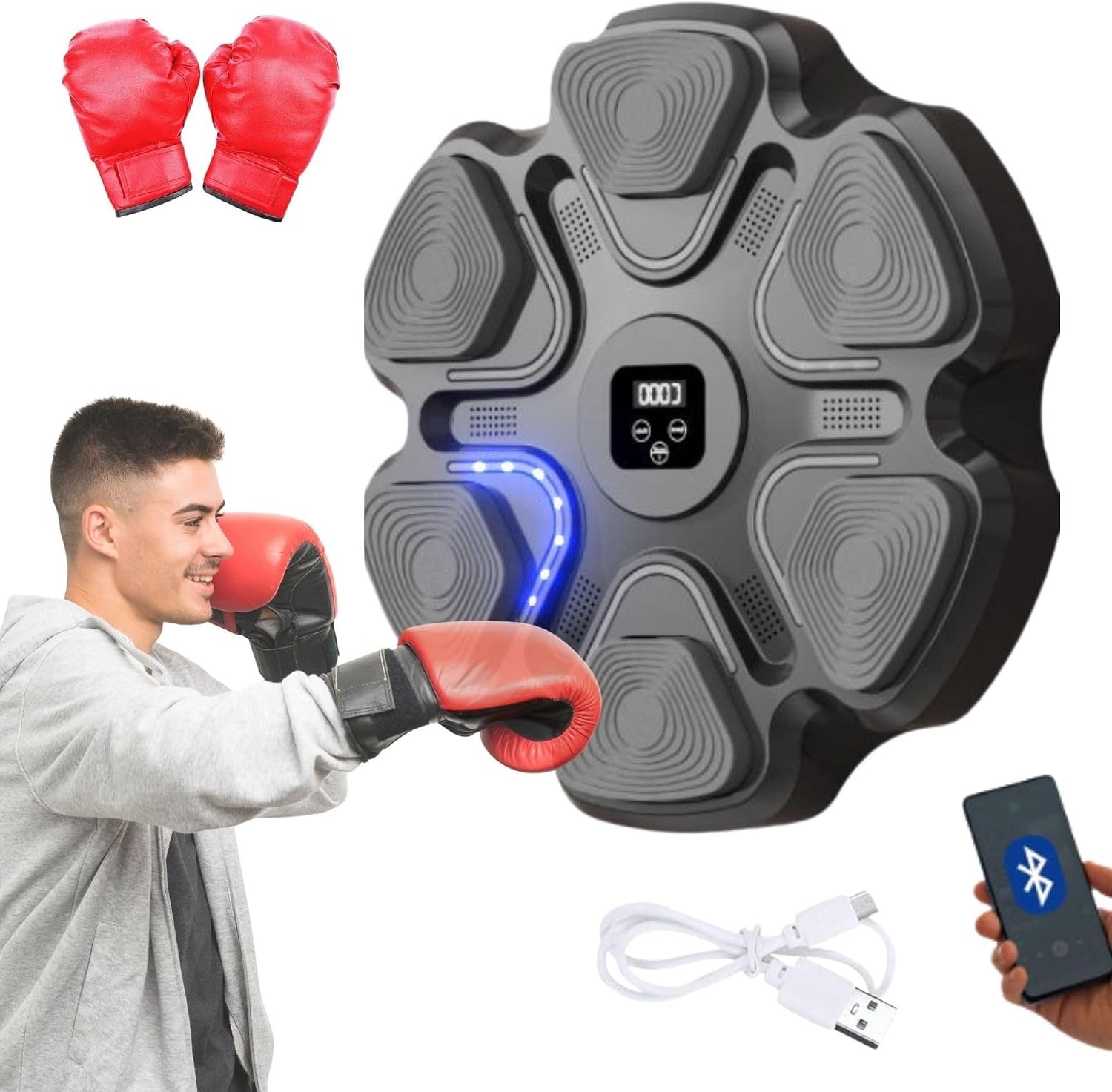 Muzikale Boksmachine met LED Verlichting & Bluetooth - 33% Korting!