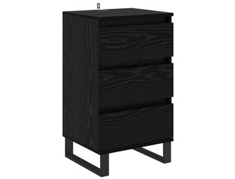 Zwart Eiken Dressoir met Lade - 29% Korting