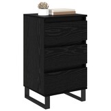 Zwart Eiken Dressoir met Lade - 29% Korting